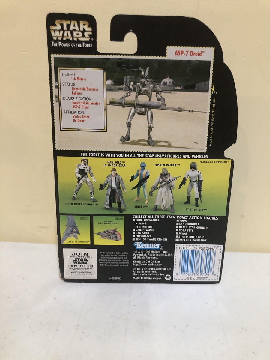Vintage - Star Wars - Power of the Force - ASP-7 Droid