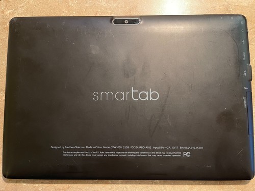 Smartab STW1050 10.1 inch 32GB Tablet with KeyBoard - Black - "AS-IS" - Afbeelding 8 van 9