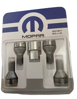 NEW Genuine OEM Mopar 82214871 Wheel Lock Kit Jeep Dodge RAM Chrysler Fiat