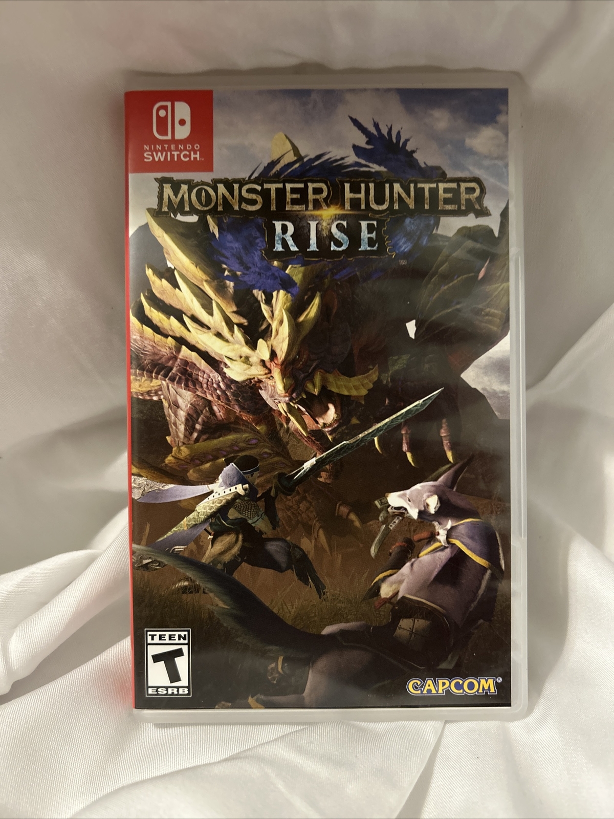 Authentic Box Case ONLY Replacement Nintendo Switch for Monster Hunter Rise