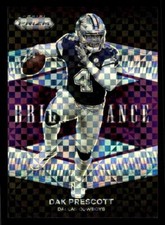 Dak Prescott 2021 Panini Prizm #B-4 Brilliance Prizms Purple Power #/49