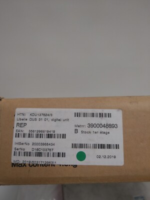 Ericsson KDU137624/3 PROCESSOR UNIT / DUS 31 01 Digital Unit