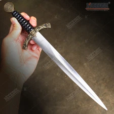 13.5" Medieval King Crusader Dagger Letter Opener with Stainless Steel Blade