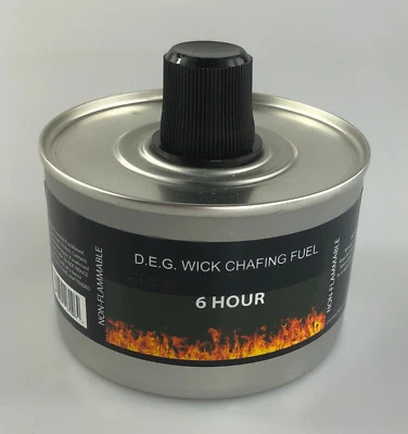 Chafing Dish Liquid Fuel – Reusable, High-Quality Catering Fuel with 6 Hour Burn - Image 1 of 4
