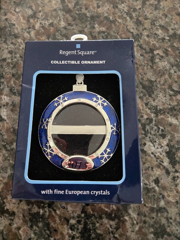 Regent Square Collectible Ornament with European Crystals 2015 Ball Ornament