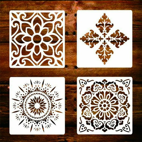16Pcs Mandala Drawing Dot Painting Templates Stencils Tool For DIY Art Decor BU - Picture 2 of 8