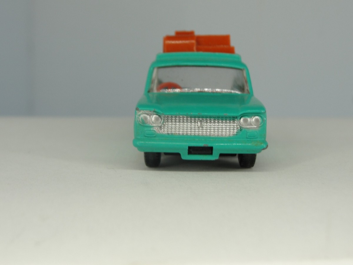 Matchbox Lesney No 56B Fiat 1500. Turquoise / Brown Luggage