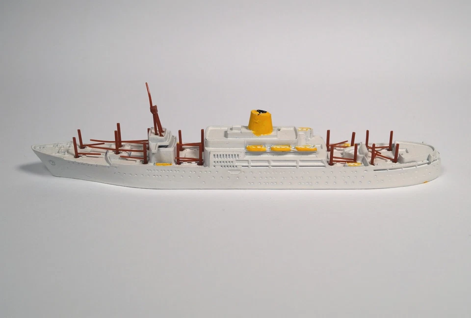 TRI-ANG TRIANG R.M.S. ARAGON M720 in OVP Passagierdampfer 1960 1:1200 S00106-01 - Bild 3 von 4