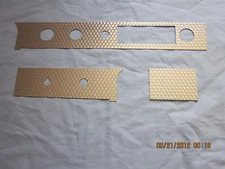 1964  impala SS aluminumn dash insert