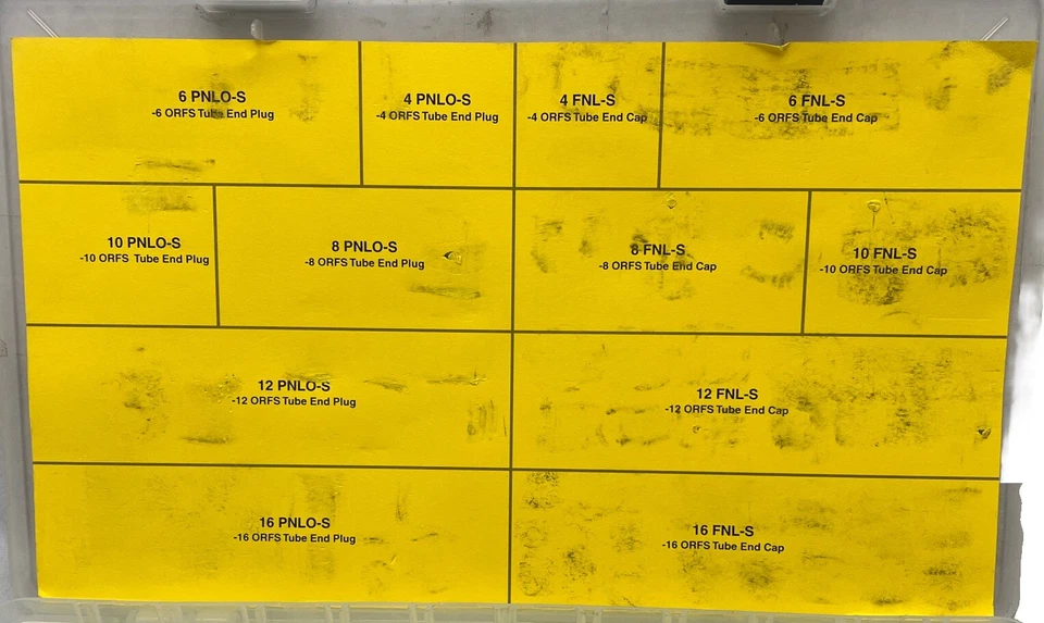 PARKER HANNIFIN PKT06276 Hydraulic Seal-Lok Plug And Cap Kit 4 Through 16 (86pc) Foto 3 de 4