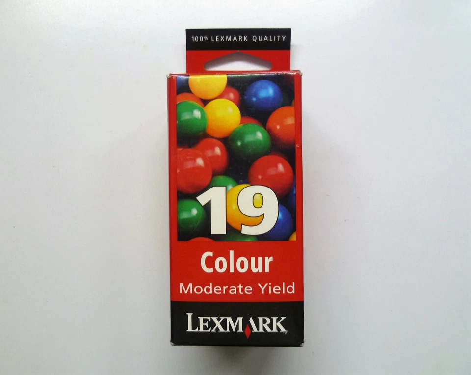 Original Lexmark 19 couleur F4200 P700 P3100 X4200 Z700 Z705 Z707 -- Emballag... - Photo 1/1
