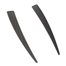 1999-2000 Ford Mustang Side Quarter Scoop Black Honeycomb Inserts Pair