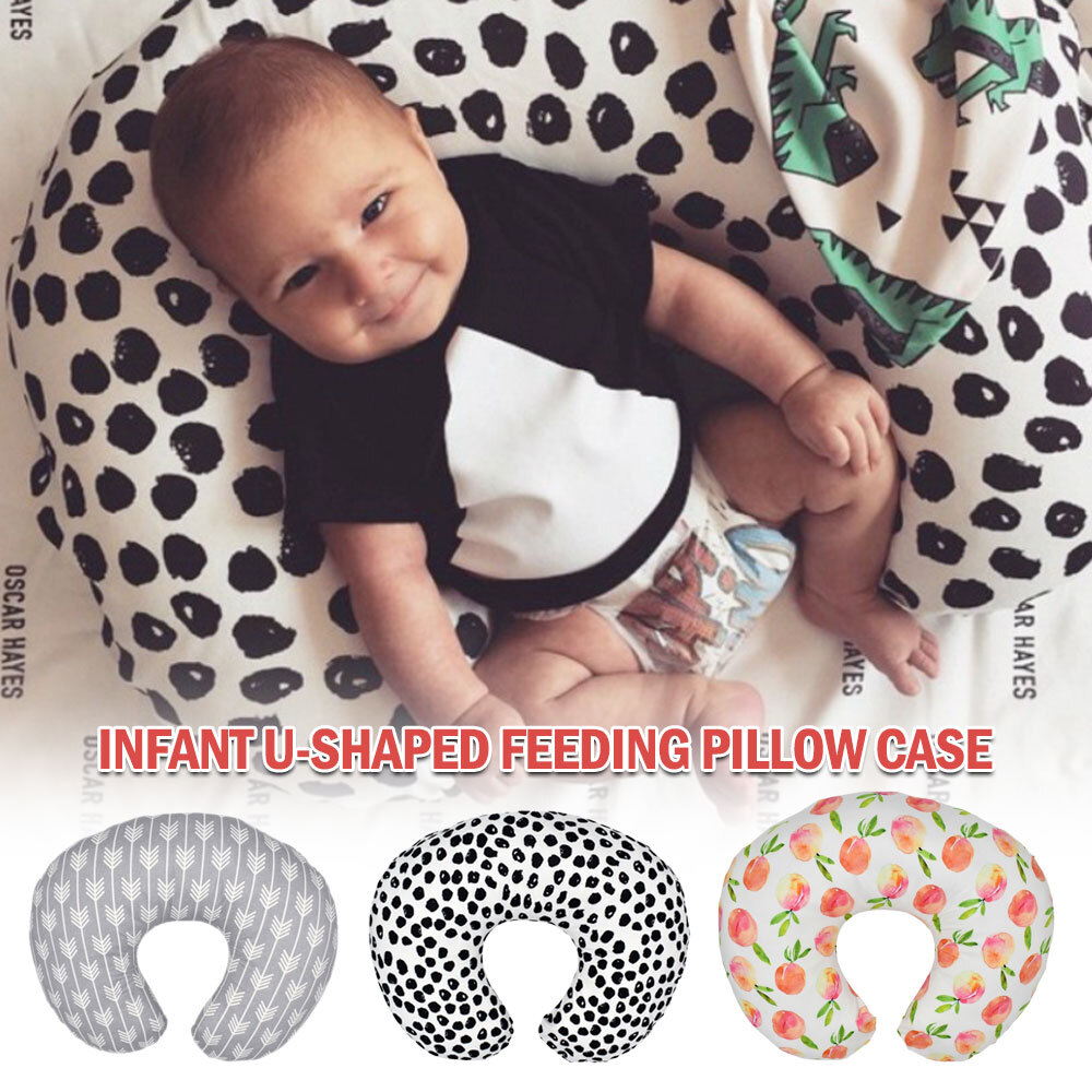 Feeding Pillowcase Baby Nursing Pillows Cushion Newborn Breast Feeding Support C-image