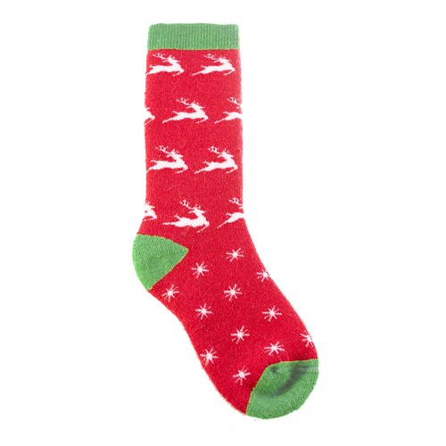 SnowStoppers Premium Alpaca Christmas Holiday Socks for Kids - Picture 10 of 10