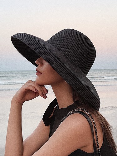 Straw Hat Floppy Casual Hats | eBay