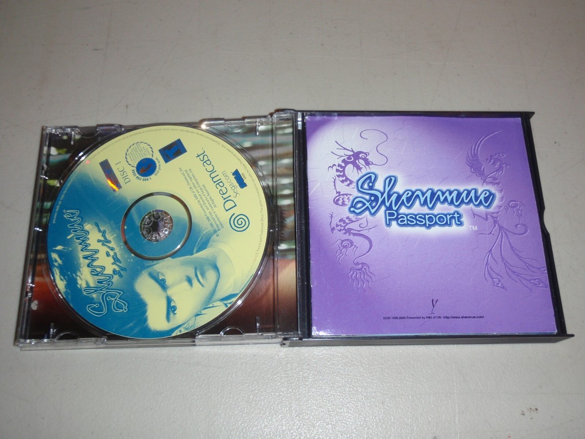 SHENMUE SEGA DREAMCAST GAME COMPLETE | eBay