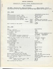 1949 Chrysler Models C-45 Royal & Windsor,  19 Original Pages of Chassis Data