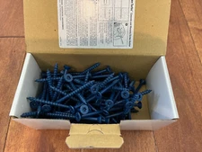 Simpson Strong-Tie,Titen Turbo T30 Flat Head 1/4" x 3-1/4" concrete screw 100 ct