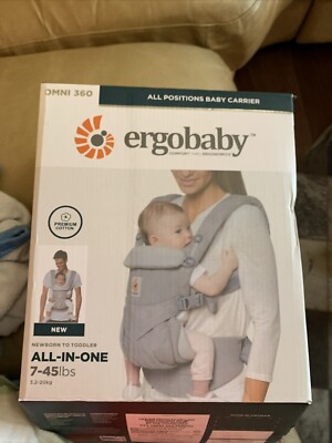Ergobaby BCS360GRY Omni 360 All-In-One Baby Carrier - Pearl Grey