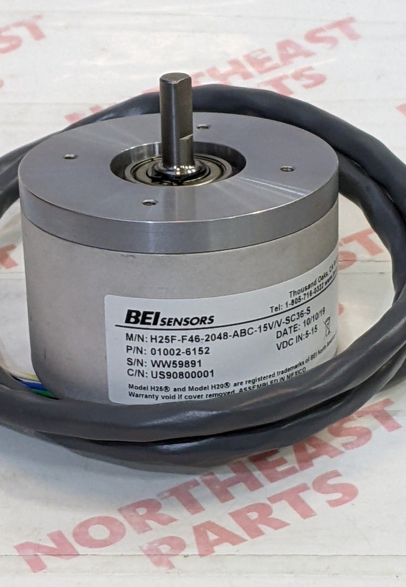 BEI Encoder H25F-F46-2048-ABC-15V/V-SC36-S | eBay