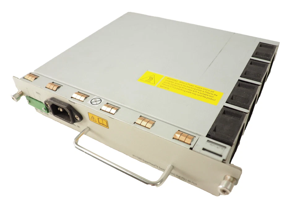 3Com 3C17265 Superstack 4 коммутатора 5500G PoE 48 портов PWR источник питания переменного тока - Изображение 3 из 4