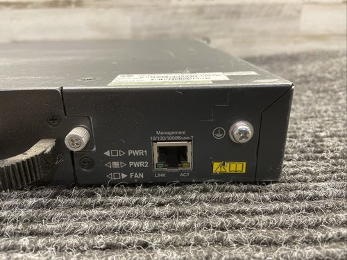 Used H3C S5800 Series Switch S5800-32F, 24 PORTS, Missing One Power Supply - Picture 5 of 12