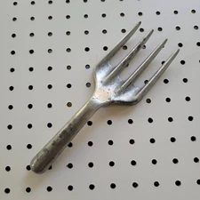 Vintage Markle Aluminum Gardening Garden Fork Made in USA Rochester, MI