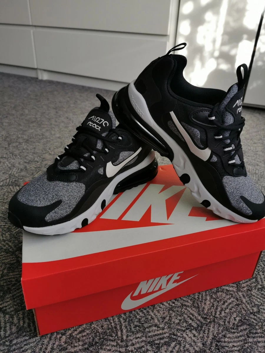 Air max 270 react black vast grey Clearance
