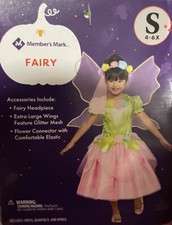 FAIRY - Halloween or Dress-Up Costume - Member's Mark - Child SMALL 4-6 