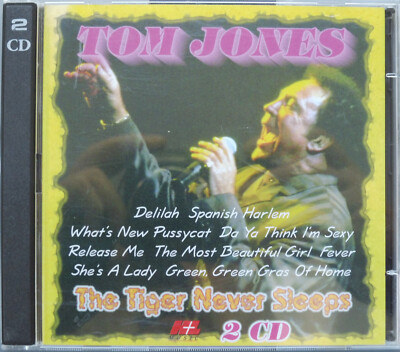 Tom Jones-The Tiger Never Sleeps, 34 Titel Doppel-CD, Best of, neuwertig