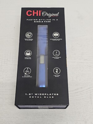   CHI Ceramic Flat Hair Iron - Blue  