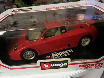 Bugatti 11 GB Silber 1991 Burago