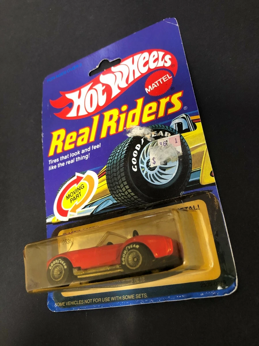 Hot Wheels Real Riders Vintage Classic Cobra 2535 Diecast Metal 