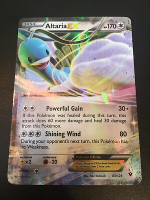 Altaria-EX - Fates Collide 83/124 (Rare Holo) Pokemon Card | eBay