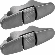 2 Whirlpool Dishwasher Stop Track Top Upper Rack Clip Washer Replacement Parts