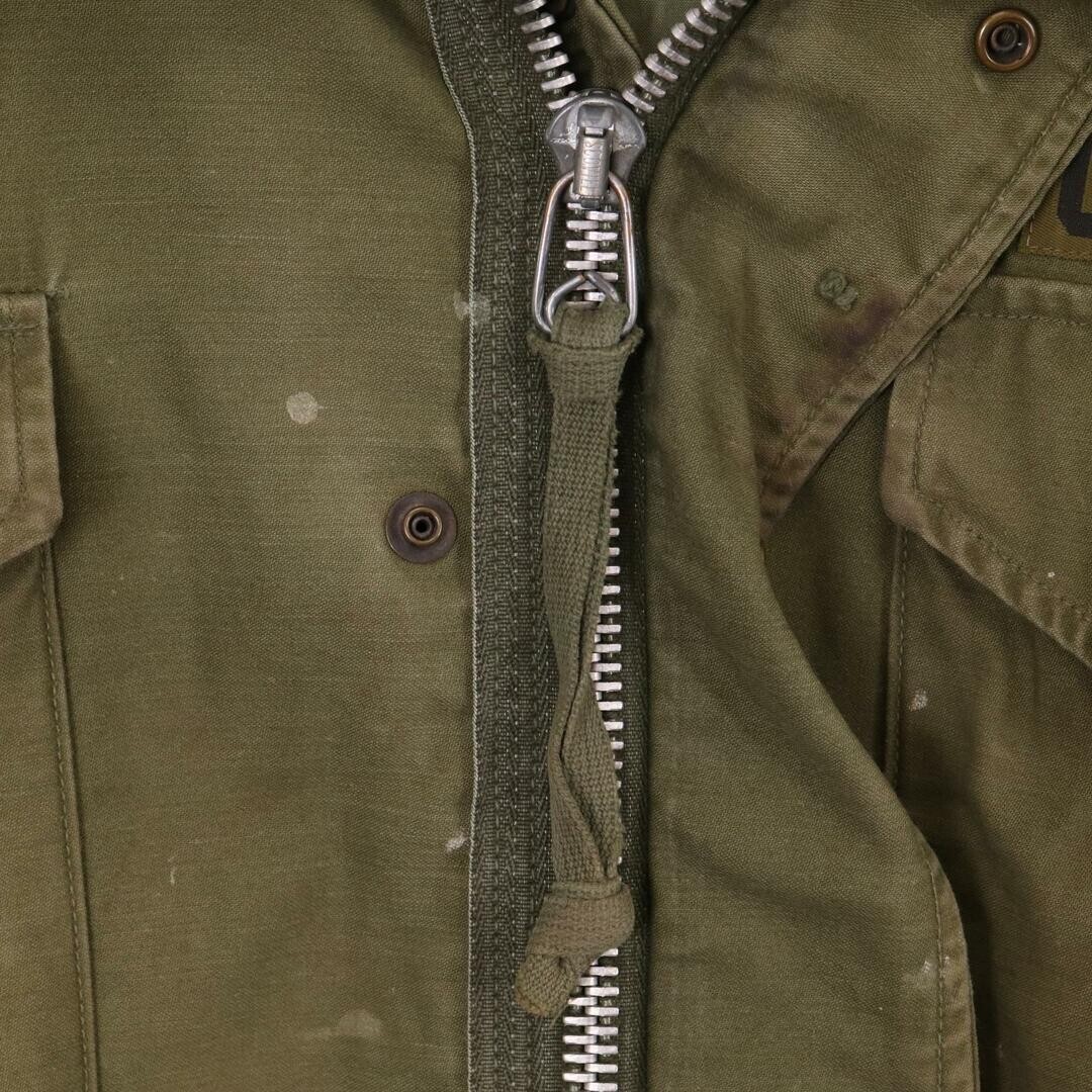★70s★USarmy M65 jacket★2nd original US ARMY 70s DSA Vintage M65 Field jacket S khaki military