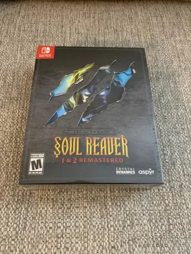 Legacy of Kain Soul Reaver 1 & 2 Remastered Deluxe Edition Switch Nintendo New