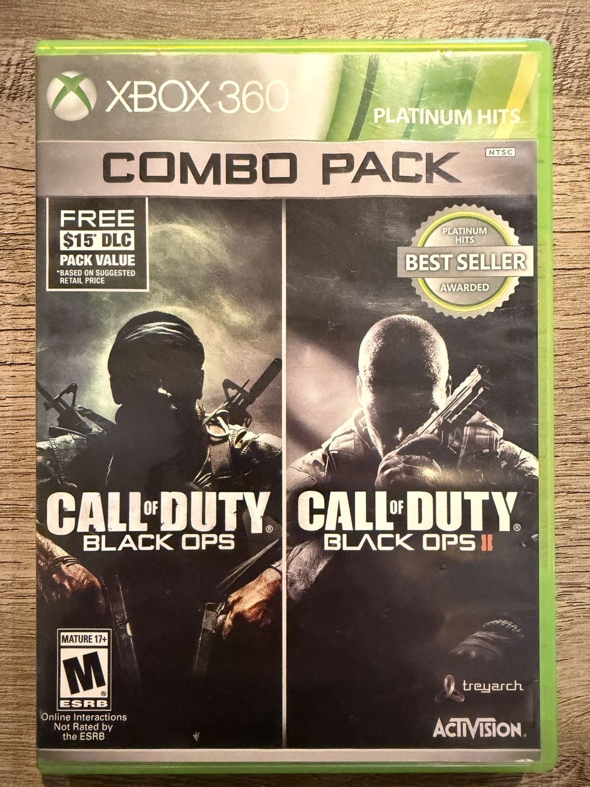 Call of Duty: Black Ops 1 & 2 Combo Pack; CIB (Microsoft Xbox 360, 2015)