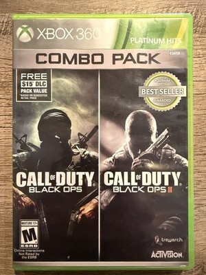 Call of Duty: Black Ops 1 & 2 Combo Pack; CIB (Microsoft Xbox 360, 2015)