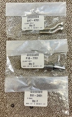 Dalwa Lot Of 3 Fishing Reel Parts With Clamp Bolt G47-4701 & Misc.