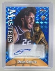 Devin Carter 2024 Topps Finest Blue Geometric Refractor Masters RC Auto /99