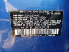 Wheel 18x8-12 Alloy 10 Double Spoke Fits 16-17 Wrx 183220