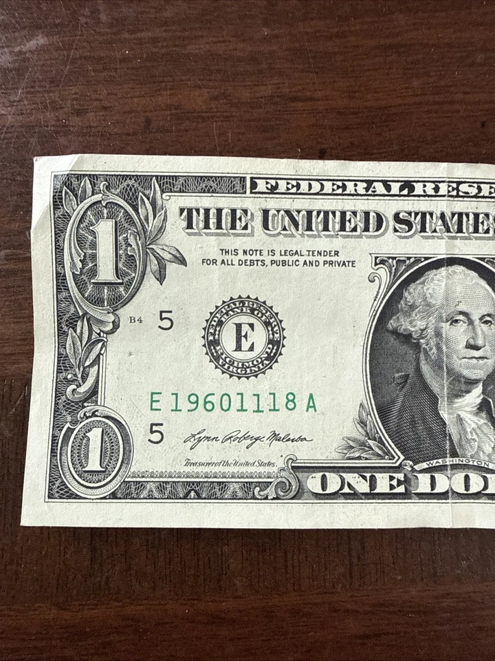 Birthday Anniversary  November 18 1960 E 19601118 A 2021 $1 Dollar Bill  - Image 4 of 4