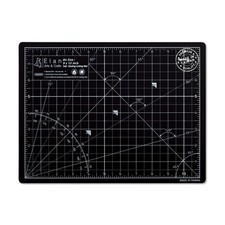 Self Healing Cutting Mat A4 Black  Taupe 9x12 Inch 5-Ply Craft Hobby Board