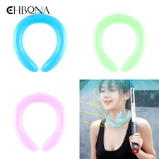 Icy Cooling Neck Ring Summer Ice Pack Wrap Outdoor Camping Hiking Cooler Scarf