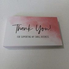 30pcs Thank You Cards 2x3.5 Inch for Small Business Retail & Online Orders New