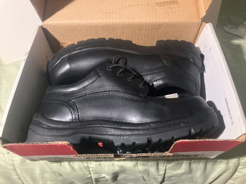 Red Wing Herrenschuhe Größe 10 E2 Lager # 6633 Stahlkappe Neu im Originalkarton