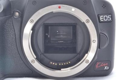 Canon EOS Kiss X3 DSLR Camera with EF-S 18-55mm Lens Great for