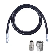 Pressure Washer Whip Hose with Swivel, Hose Reel Connector for Pressure Washi 