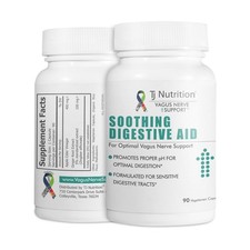 Digestive Health Support - Soothing Digestive Aid with Vagus Nerve Support 8482